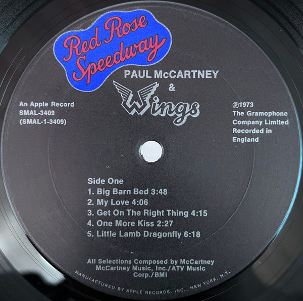Wings – Red Rose Speedway (Used vinyl)