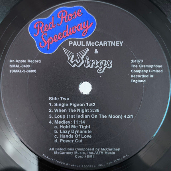 Wings – Red Rose Speedway (Used vinyl)