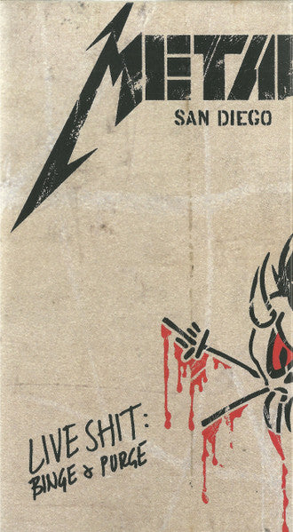 Metallica - Live shit binge & purge - San Diego 01 (Used vhs)