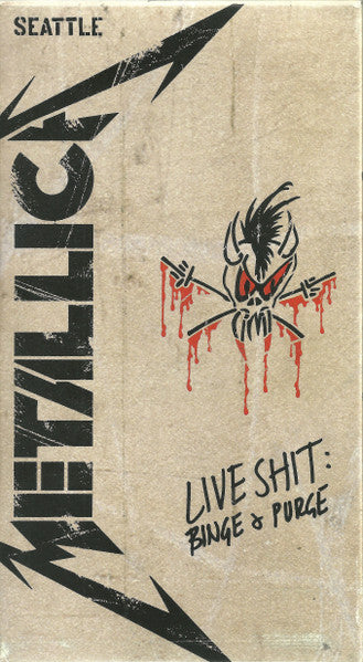Metallica - Live shit binge & purge - Seattle (Used VHS)