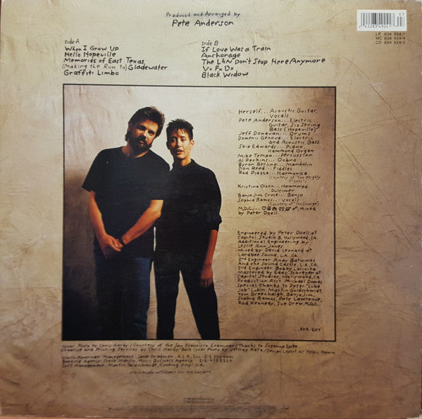 Michelle Shocked – Short Sharp Shocked (Used vinyl)