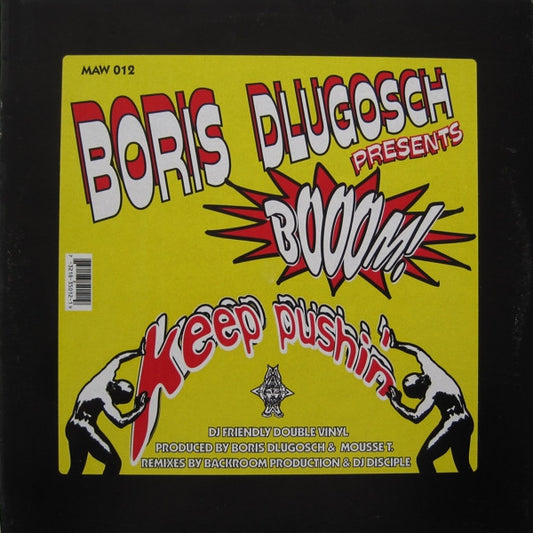 Boris Dlugosch Presents Booom! – Keep Pushin' (Used vinyl) (2nd disc only)