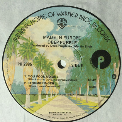 Deep Purple – Made In Europe (Used vinyl)