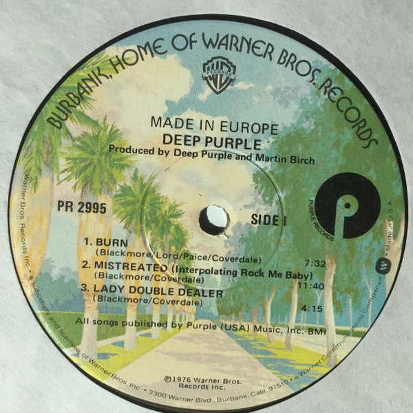 Deep Purple – Made In Europe (Used vinyl)