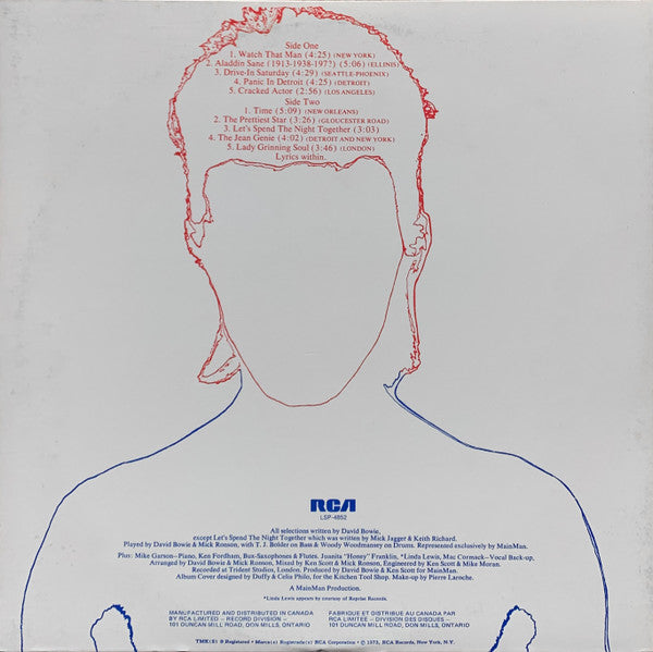 David Bowie – Aladdin Sane (Used vinyl)