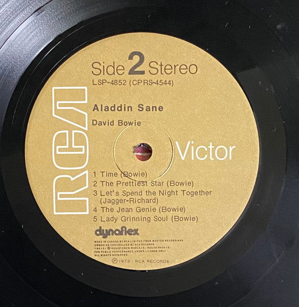 David Bowie – Aladdin Sane (Used vinyl)