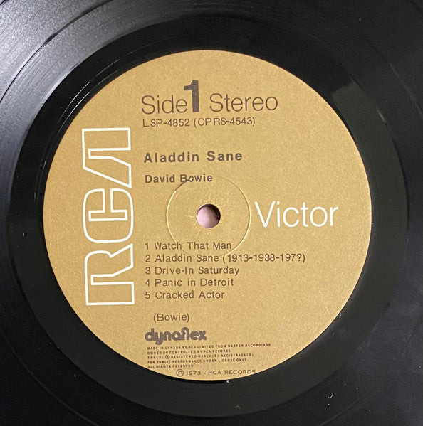 David Bowie – Aladdin Sane (Used vinyl)