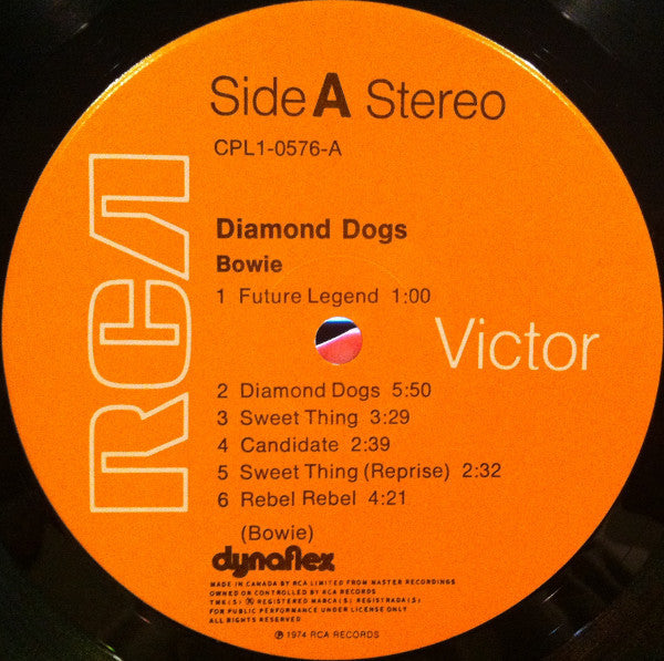 Bowie – Diamond Dogs (Used vinyl)