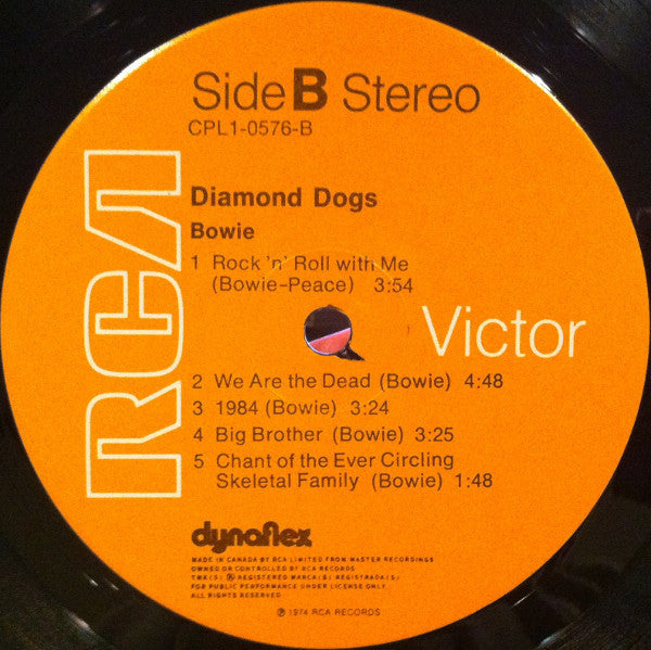 Bowie – Diamond Dogs (Used vinyl)