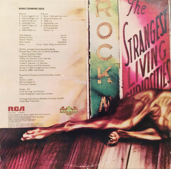 Bowie – Diamond Dogs (Used vinyl)