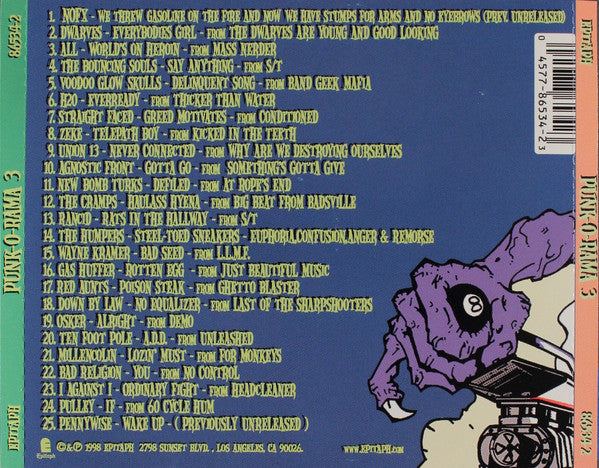 Various – Punk-O-Rama III (Used CD)