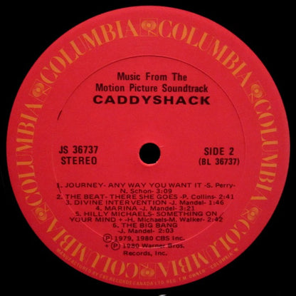 Various – Caddyshack - Music From The Motion Picture Soundtrack (Used vinyl)