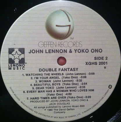 John Lennon & Yoko Ono – Double Fantasy (Used vinyl)