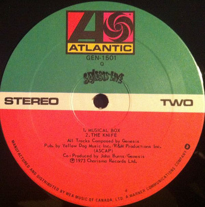 Genesis – Live (Used vinyl)