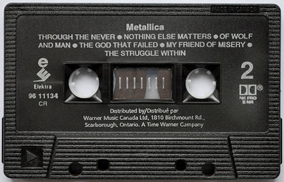 Metallica – Metallica (Used cassette)