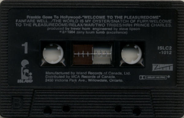 Frankie Goes To Hollywood – Welcome To The Pleasuredome (Used cassette)
