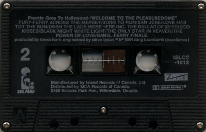 Frankie Goes To Hollywood – Welcome To The Pleasuredome (Used cassette)