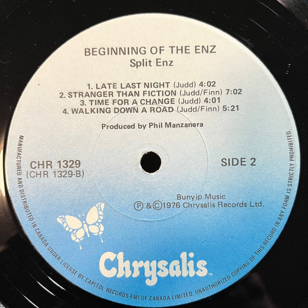 Split Enz – Beginning Of The Enz (Used vinyl)