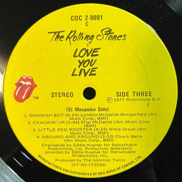 The Rolling Stones – Love You Live (Used vinyl)