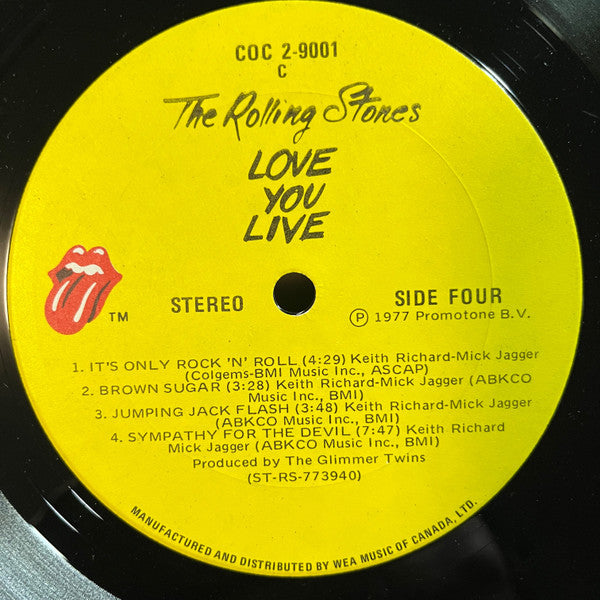 The Rolling Stones – Love You Live (Used vinyl)