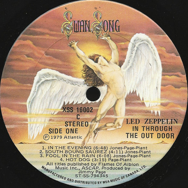 Led Zeppelin – In Through The Out Door (Used vinyl)