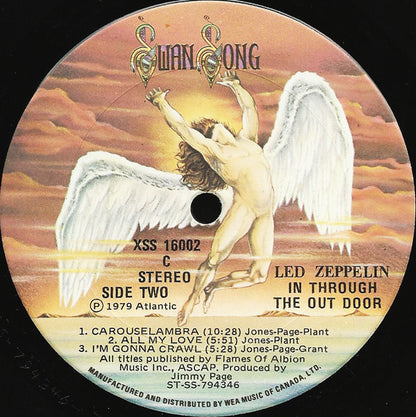 Led Zeppelin – In Through The Out Door (Used vinyl)