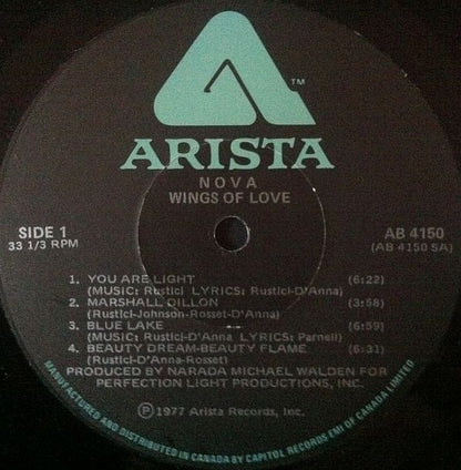 Nova – Wings Of Love (Used vinyl)