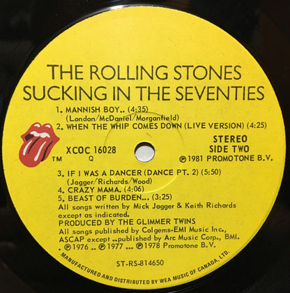 The Rolling Stones – Sucking In The Seventies (Used vinyl)