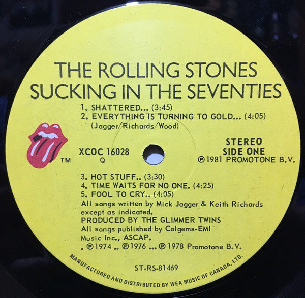 The Rolling Stones – Sucking In The Seventies (Used vinyl)