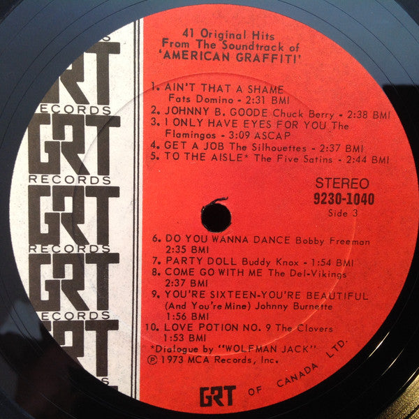 Various – 41 Original Hits From The Sound Track Of American Graffiti - Original Soundtrack (Used vinyl)