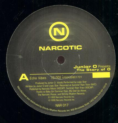 Junior O ‎– The Story Of O (Used vinyl)