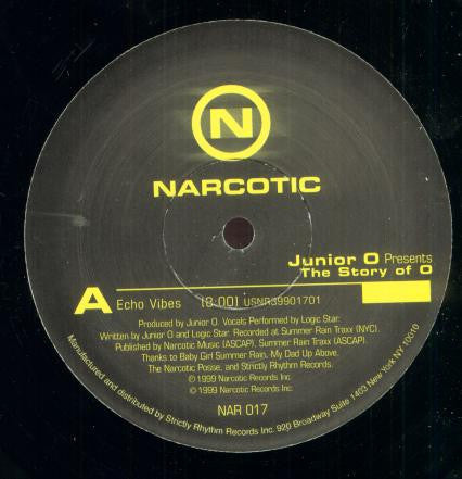 Junior O ‎– The Story Of O (Used vinyl)