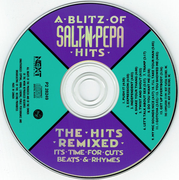 Salt-N-Pepa – A Blitz Of Salt-N-Pepa Hits: The Hits Remixed (Used CD)