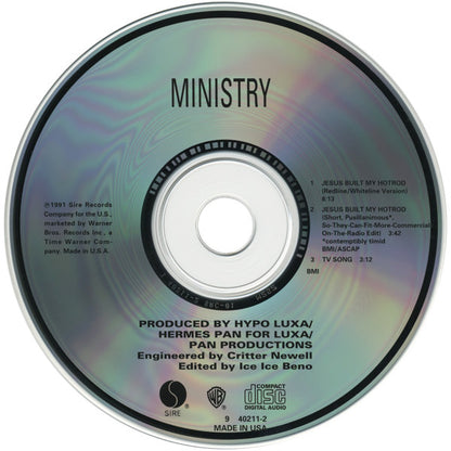 Ministry – Jesus Built My Hotrod  (Used CD)