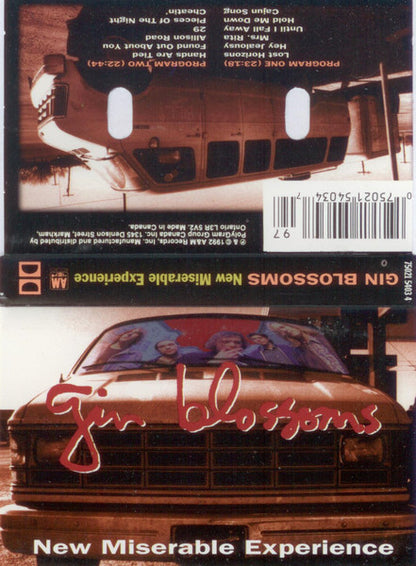 Gin Blossoms – New Miserable Experience - Used cassette