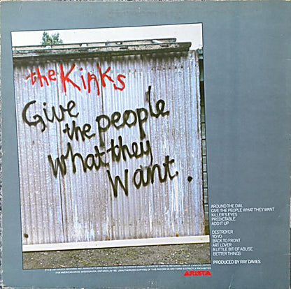 The Kinks – Give The People What They Want (Used vinyl)