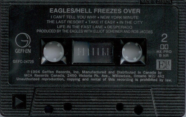 Eagles – Hell Freezes Over (Used cassette)