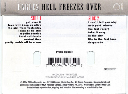 Eagles – Hell Freezes Over (Used cassette)