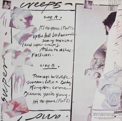 David Bowie – Scary Monsters (Used vinyl)