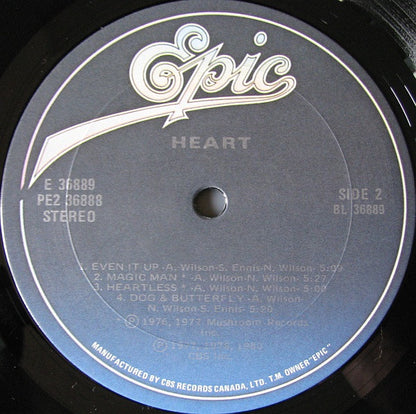 Heart – Greatest Hits / Live (Used vinyl)