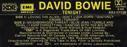 David Bowie – Tonight (Used cassette)