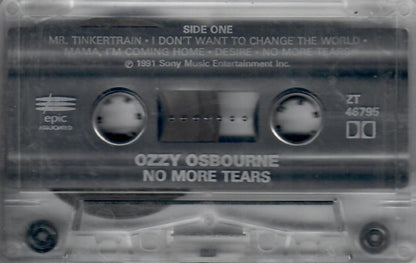 Ozzy Osbourne – No More Tears (Used cassette)
