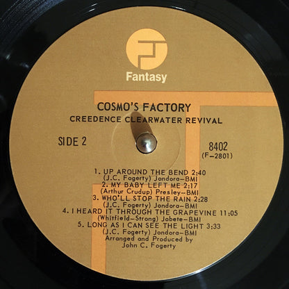 Creedence Clearwater Revival – Cosmo's Factory (Used vinyl)