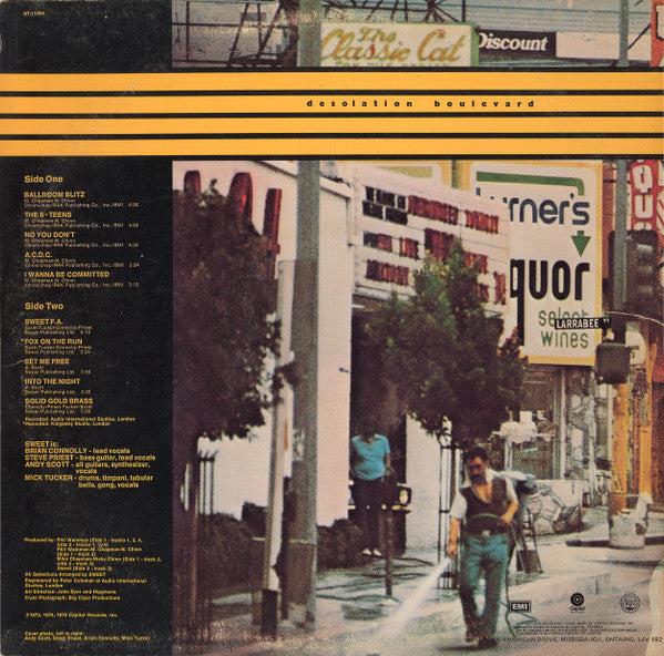 The Sweet – Desolation Boulevard (Used vinyl)
