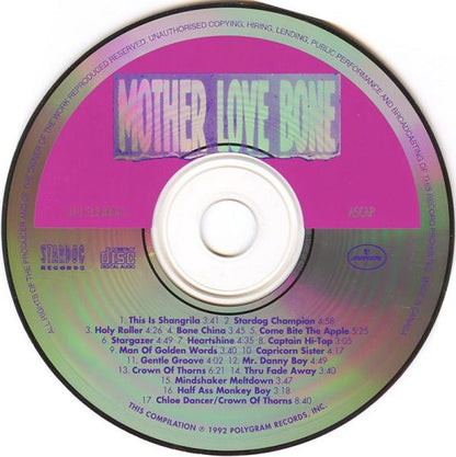 Mother Love Bone – Mother Love Bone - Used CD