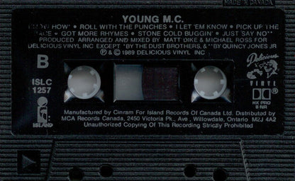 Young M.C. – Stone Cold Rhymin' (Used cassette)