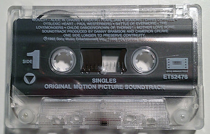Various – Singles - Original Motion Picture Soundtrack (Used cassette)