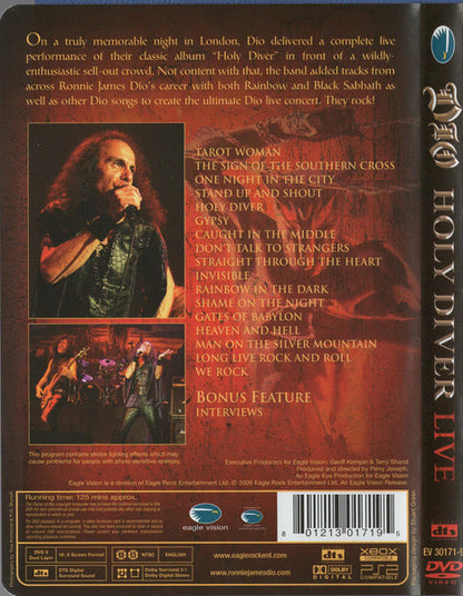 Dio – Holy Diver Live (Used DVD)