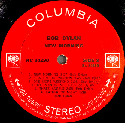 Bob Dylan – New Morning (Used vinyl)