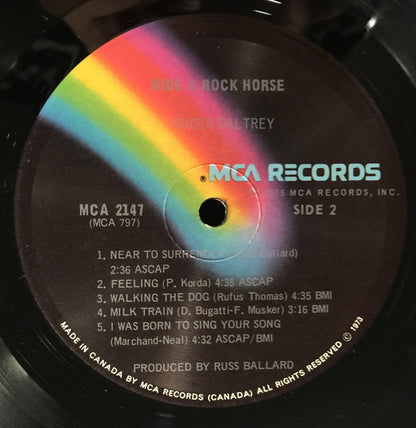 Roger Daltrey – Ride A Rock Horse (Used vinyl)